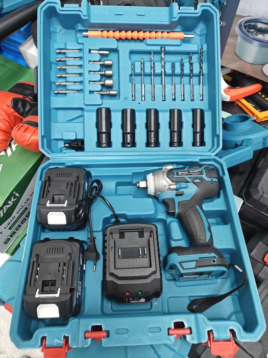 Гайковёрт MAXVOLT  128 v шуруповёрт Electric Drill Set