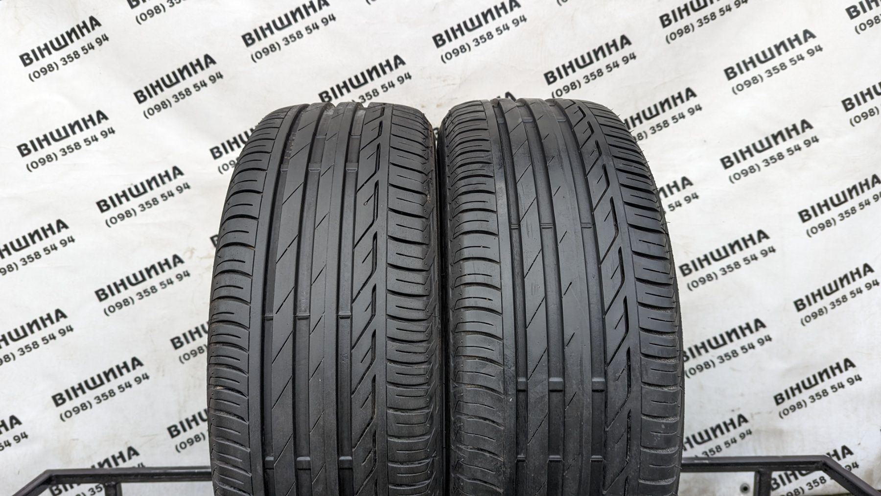 Шини 205/55 R 16 Bridgestone Turanza T001. Літо пара. Колеса склад.