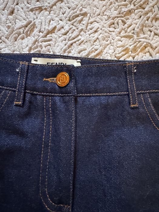 Юбка Fendi !!! Джынсовая