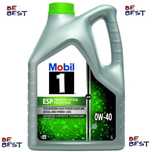 MOBIL OLEJ MOBIL 0W-40 X3 ESP 5L - syntetyczny olej silnikowy dexos 2