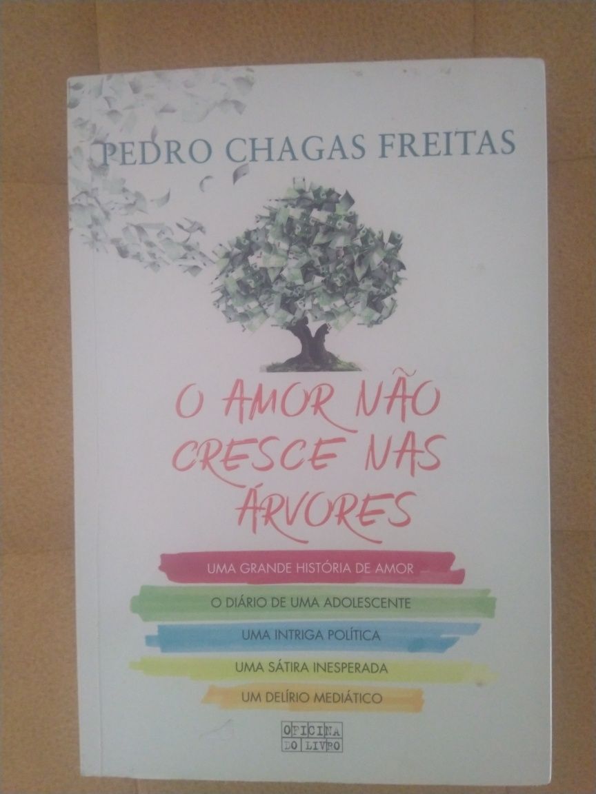 Livro o amor não cresce nas árvores