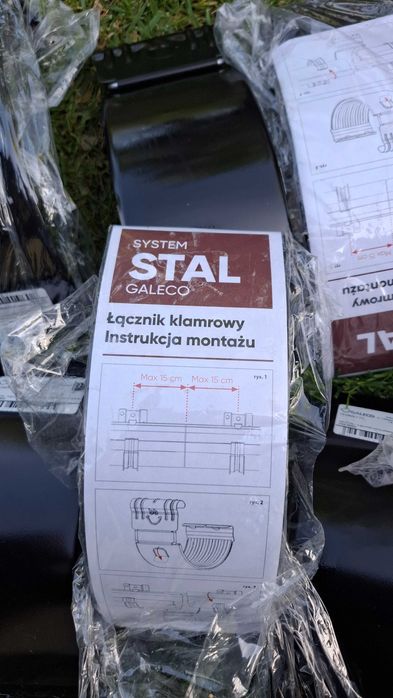 Łącznik klamrowy STAL GALECO 135mm