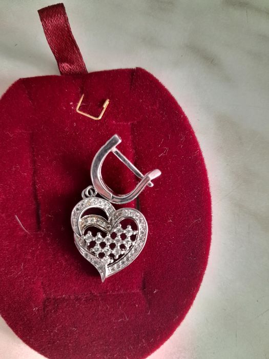 Продам нові срібні сережки