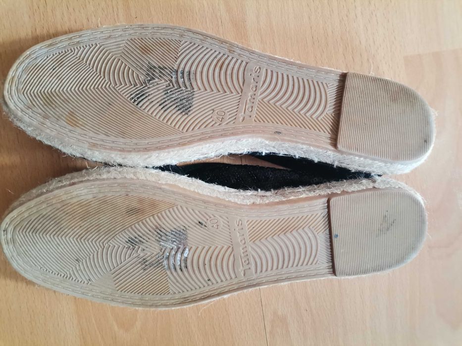 Buty espadryle czarne