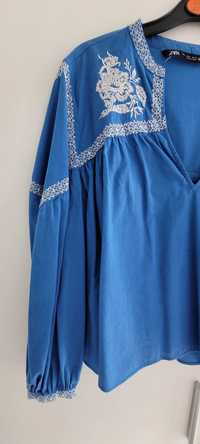 Блуза вышиванка zara