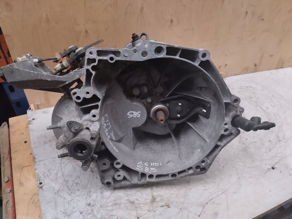 skrzynia biegów peugeot 207 1.6 hdi fvm
