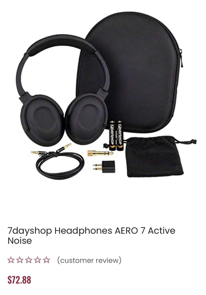 Наушники Headphones AERO 7, Sony, Philips, JBL