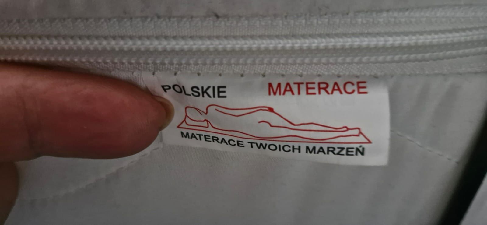 Łóżko z materacem 200x90