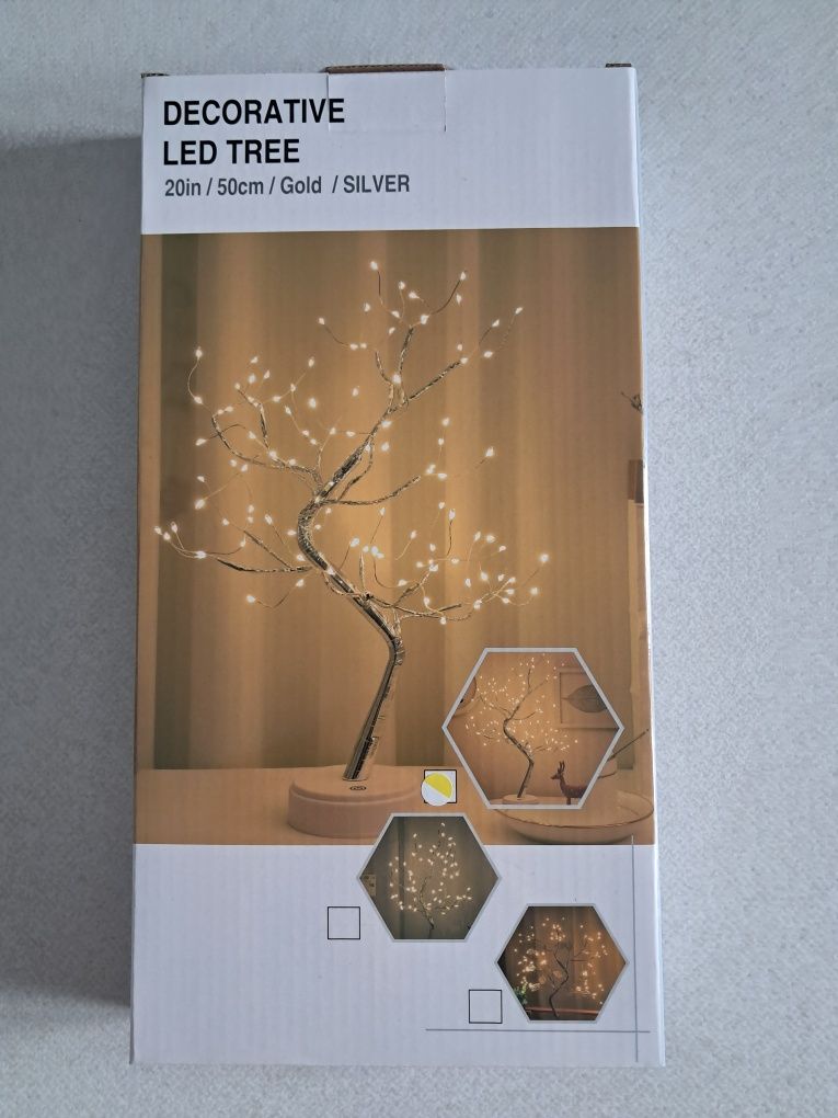 Lamka Lampka led drzewko bonsai