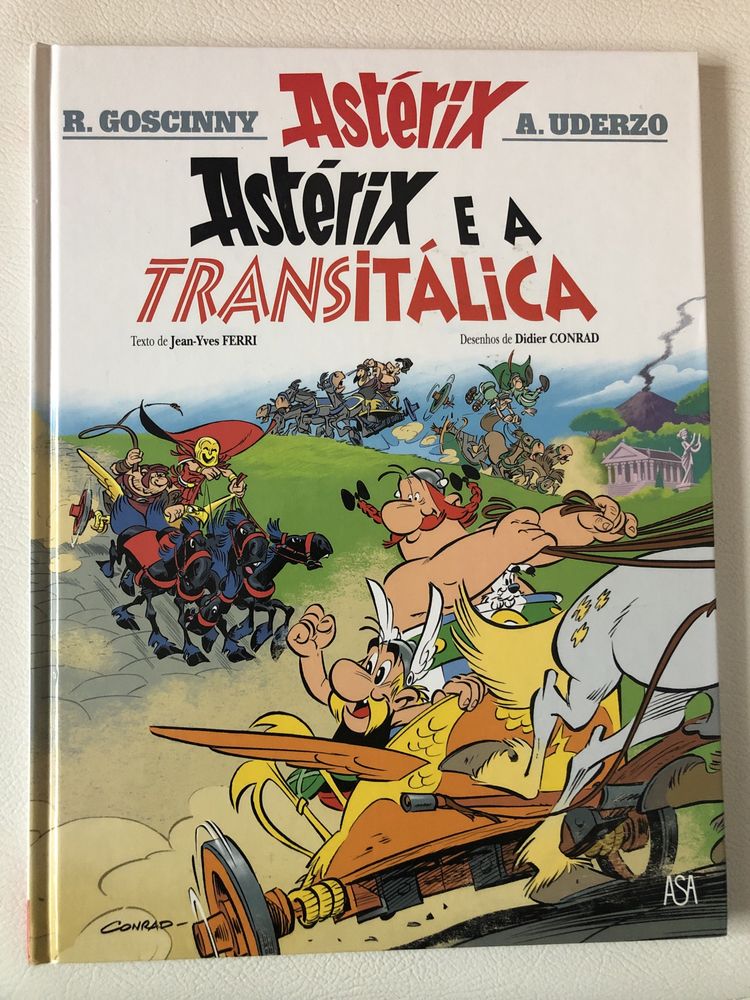 Livros da coleção Astérix