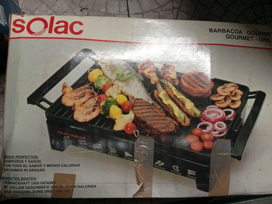 Grelhador Solac c/novo