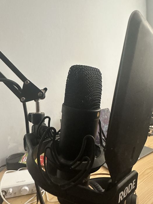 microfone Rode nt1 czarny