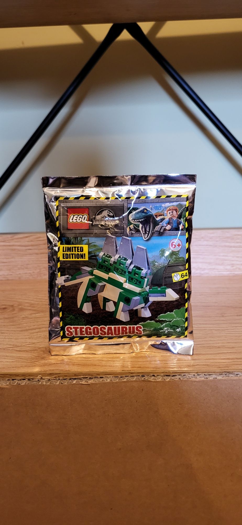 Lego Jurassic World 122111 dinozaur Stegozaur saszetka z klockami