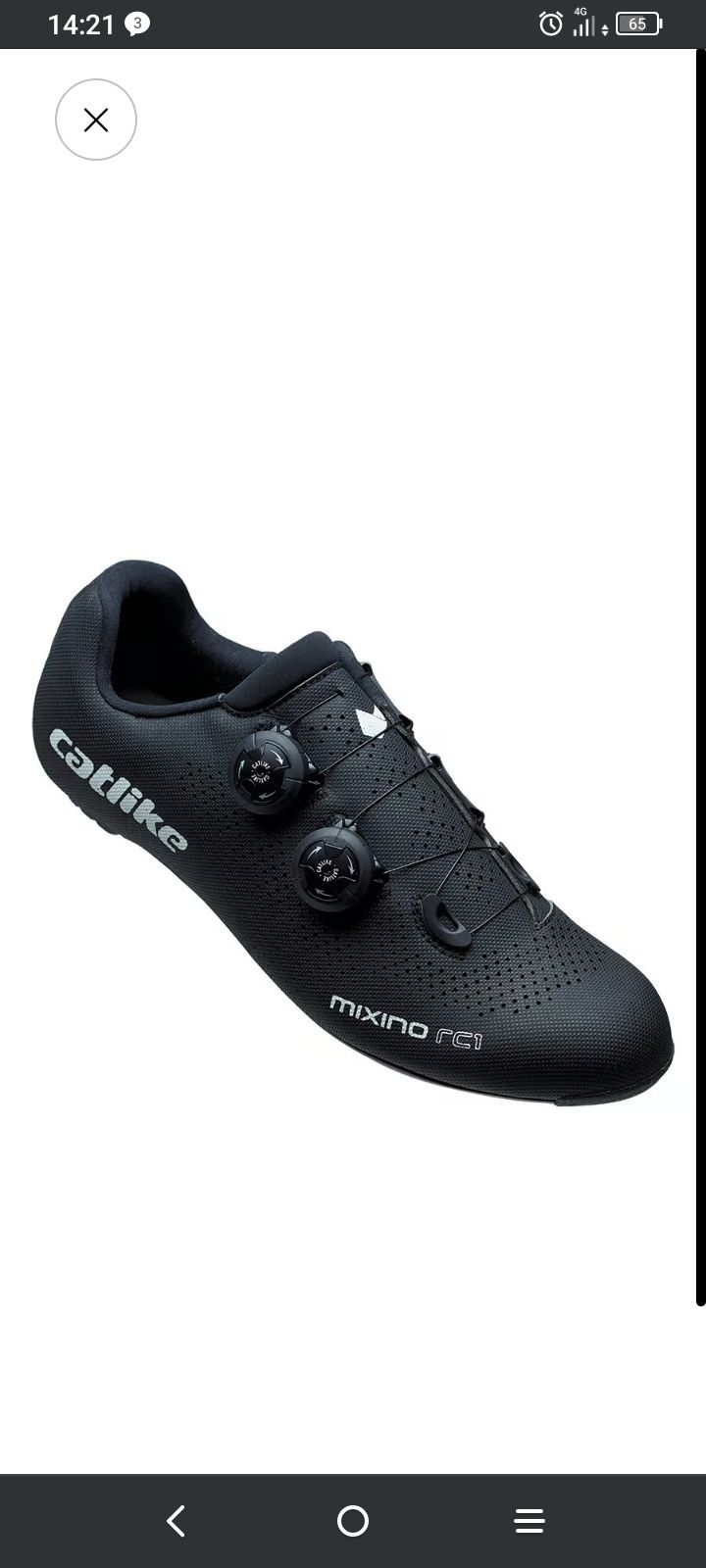 Sapatos ciclismo 43 (NOVOS)