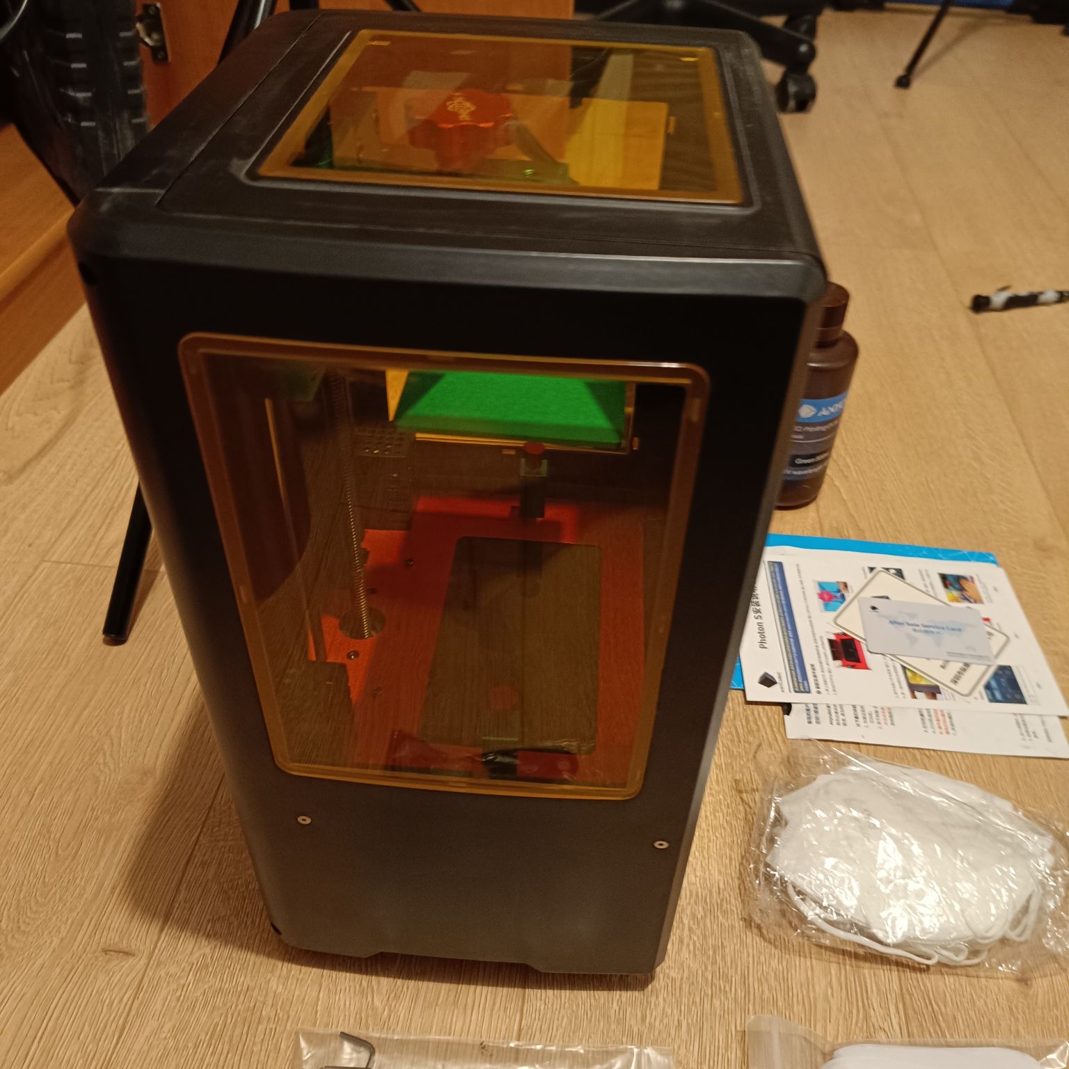 Drukarka 3D SLA - Anycubic Photon S (prawie nieużywana) + 2,2L żywice.