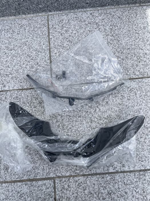 Kit de spoiler dianteiro MT09 2021 até 2024