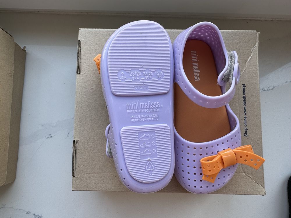 Buty dla dziewczynki r. 24 – Zara, Geox, Mini Melissa