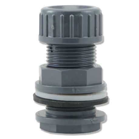 Przelot przez szkło (nakrętka) 20mm akwarium morskie