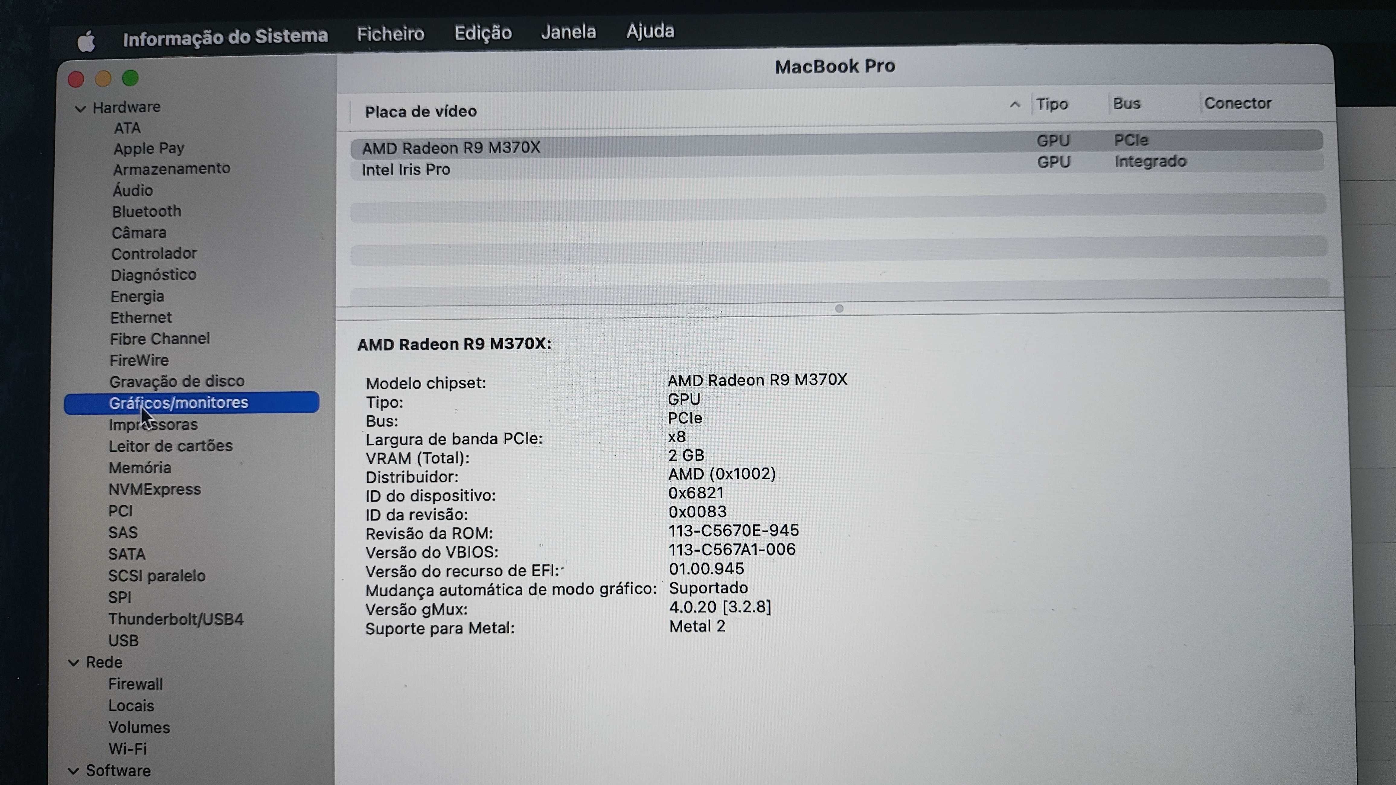 MacBook Pro 15"(A1398)- i7, Ram 16 GB, SSD 512 GB (Sequoia+ win 10)