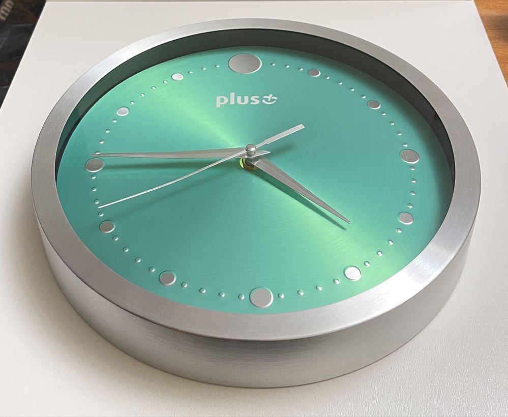 Zegar ścienny Plus gsm 25 cm