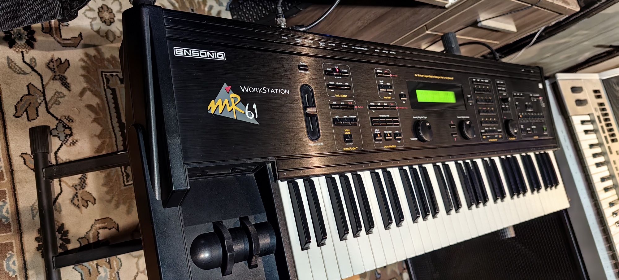 Ensoniq Mr61 znakomity keyboard syntezator lepsze od Korga i Rolanda