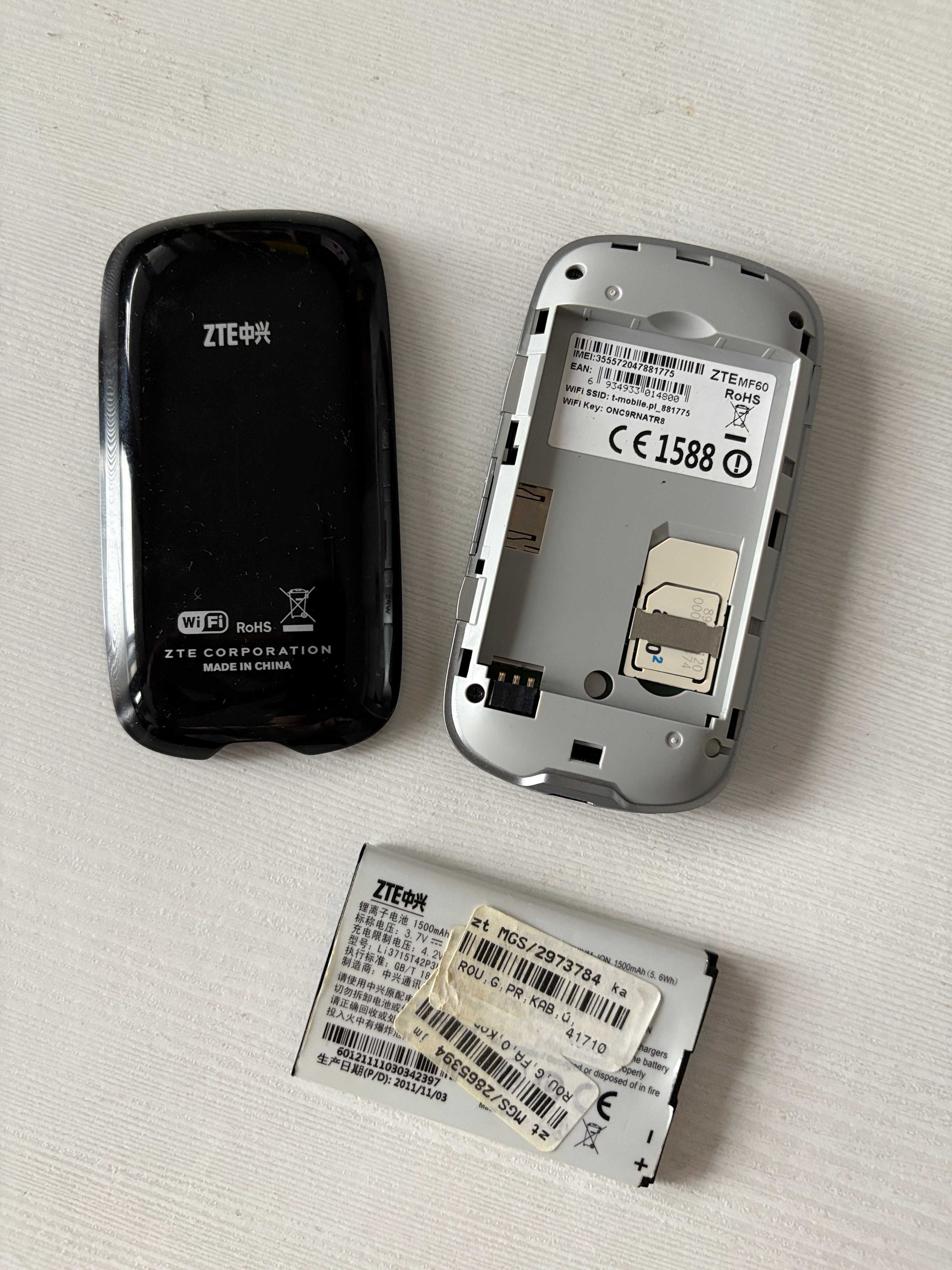 Mobilny router modem ZTE MF60