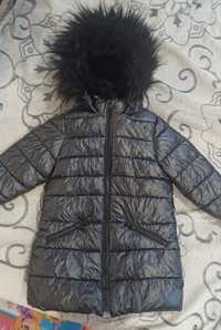 Зимове пальто для дівчинки M&S