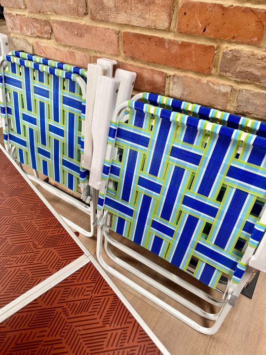 Zestaw-  stół skladany Quechua z 4 krzesłami do Campera/ogrodu