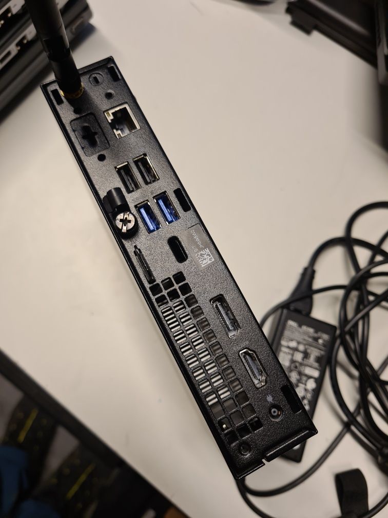 Dell micro mini 3060 i5 8500t 32gb 750gb SSD win11 Wi-Fi gwarancja fak