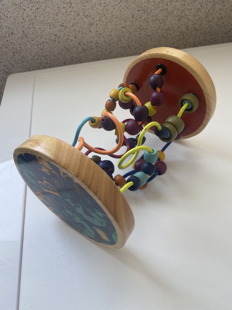 Развивающая деревянная игрушка Battat Разноцветный Лабиринт