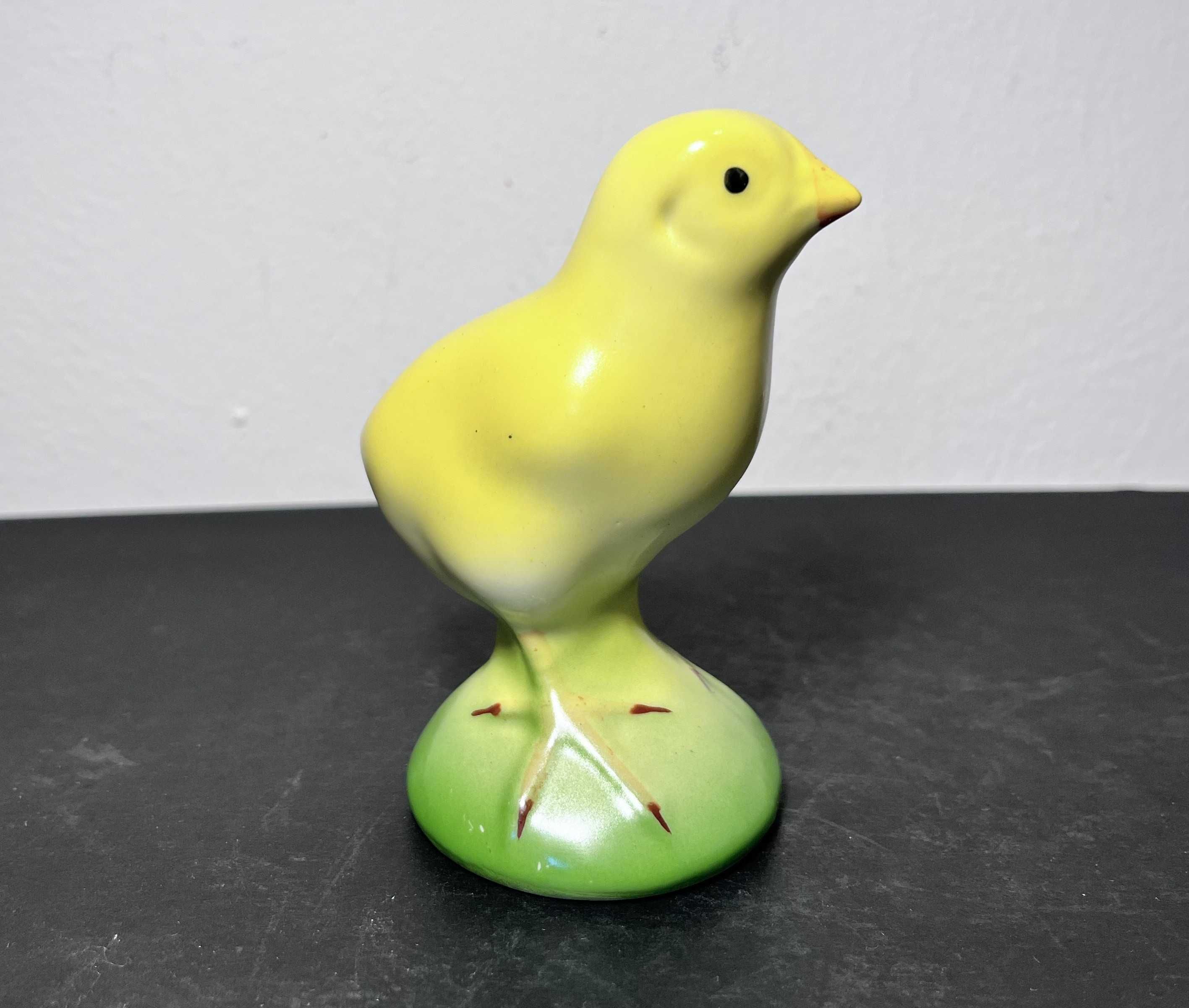 Figurka porcelana Ćmielów PRL- kurczak, pisklak, kurczaczek! 1
