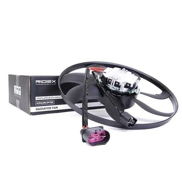 NOVO - AUDI SEAT VW - RIDEX Ventilador de radiador 508R0005