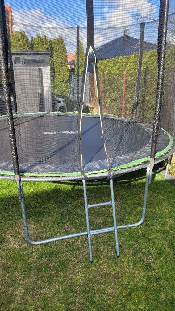 Trampolina Zipro 364cm z siatką zewnętrzną