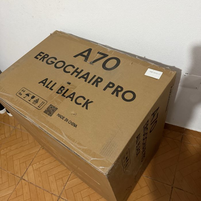 A70 ErgoChair Pro - All Black NOVA