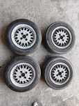 4 jantes 13 Ford RS 6j com pneus