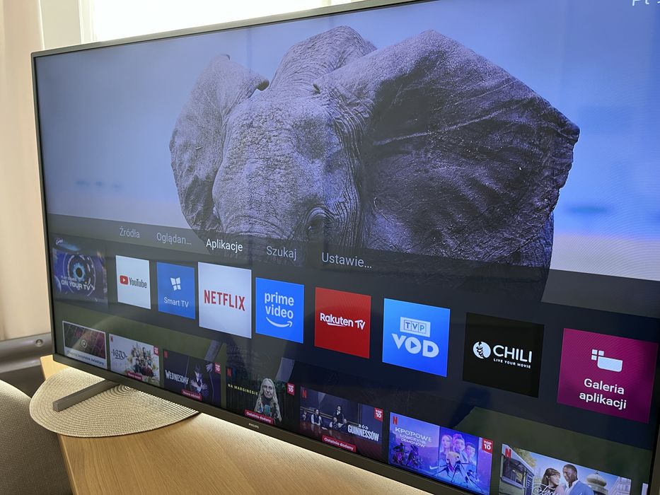 Telewizor Philips 50PUS7805/12 ambilight smart tv 50 cali 4k