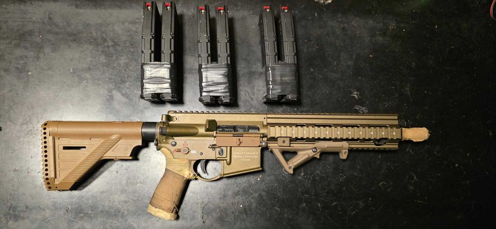 VFC HK416 GBBR RAL8000 usada
