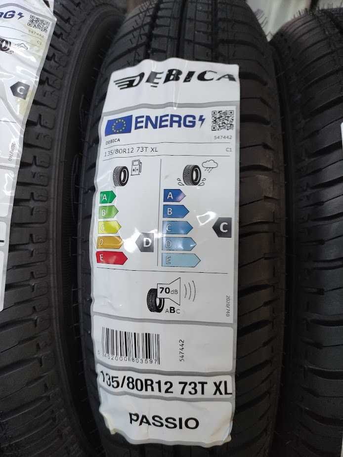 135/80R12 Dębica Passio cztery nowe opony Maluch, Tico  2025r