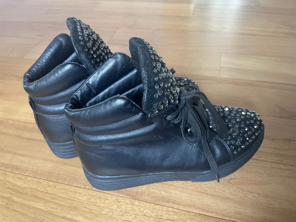 Sca’viola Trampki Botki 6RH40 Skóra naturalna 36