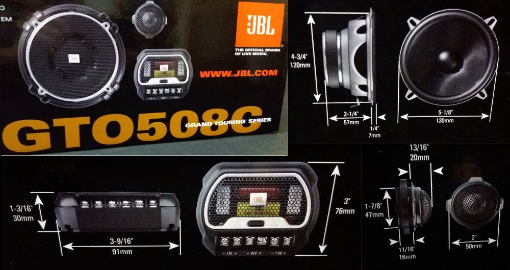 JBL Car Audio - Sistema GTO 5086