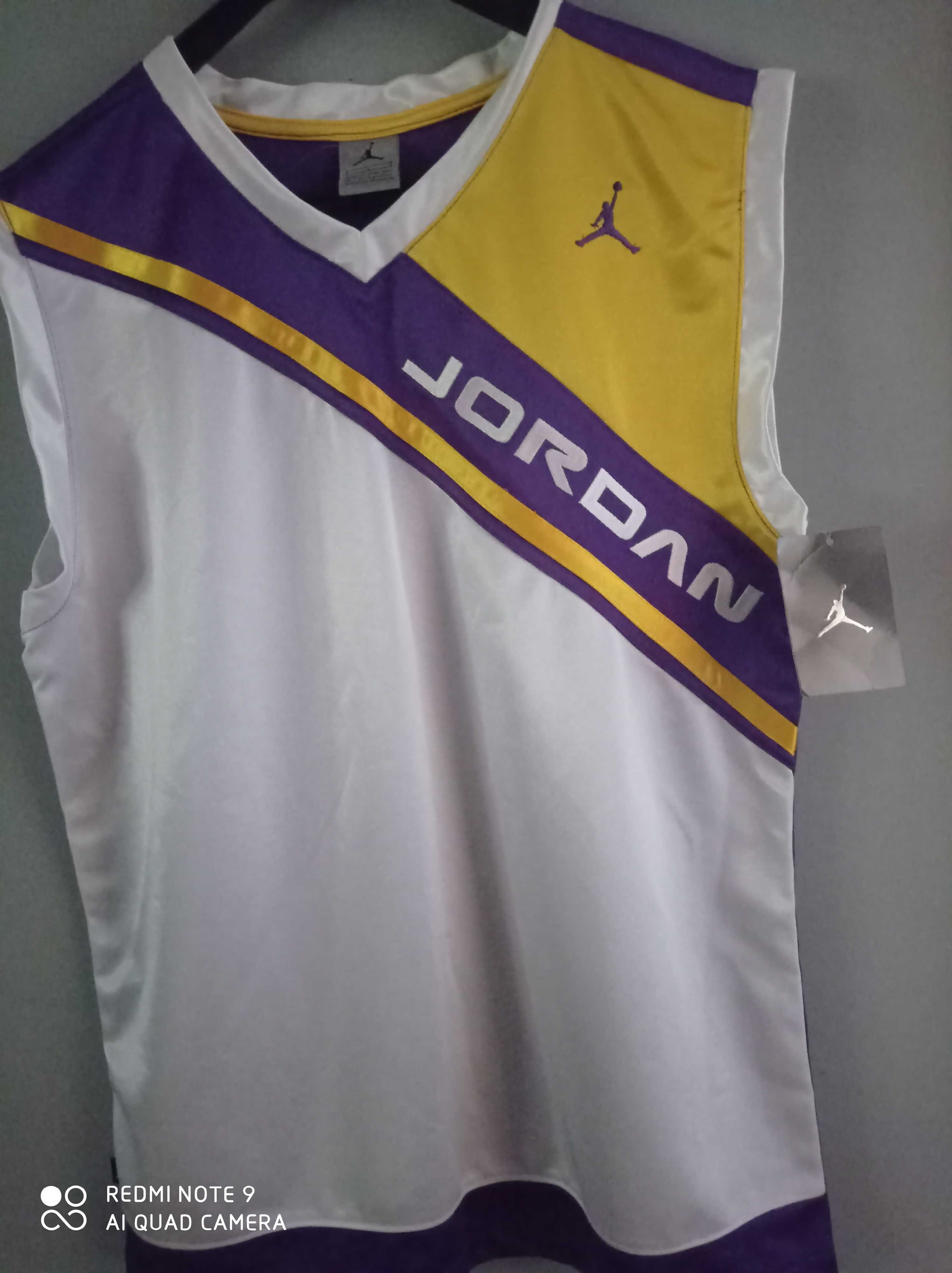 Koszulka młodzieżowa Jordan do koszykówki Junior L bezrekawnik kids