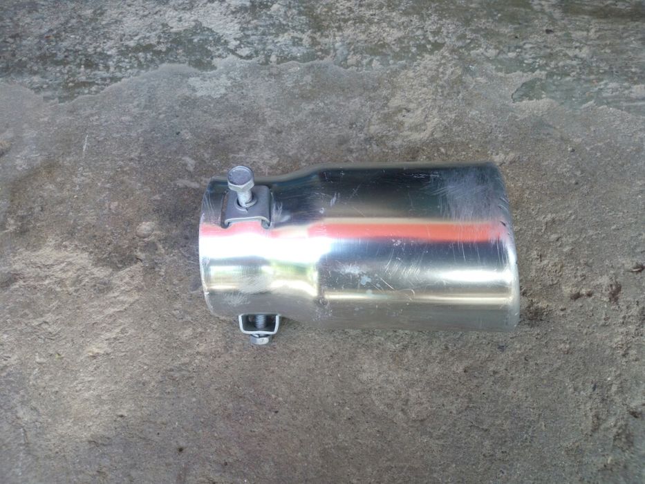 Ponteira escape em bom estado