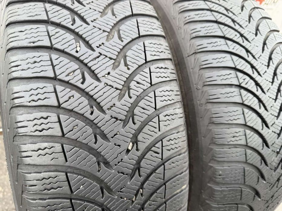 Шини 205/60 R16 пара Michelin 2022p зима 6,3мм