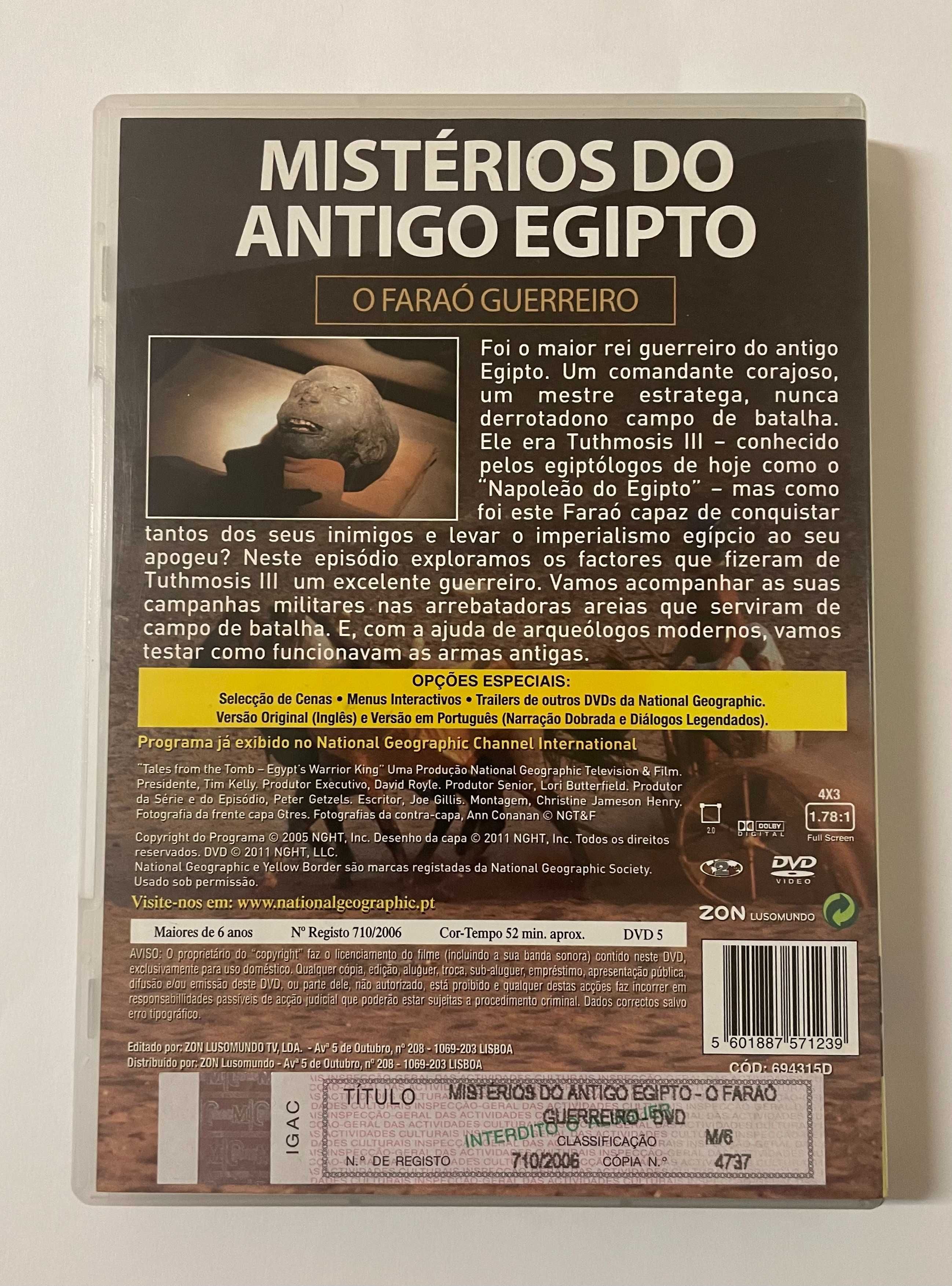 National Geographic - Mistérios do Antigo Egipto: o Faraó Guerreiro