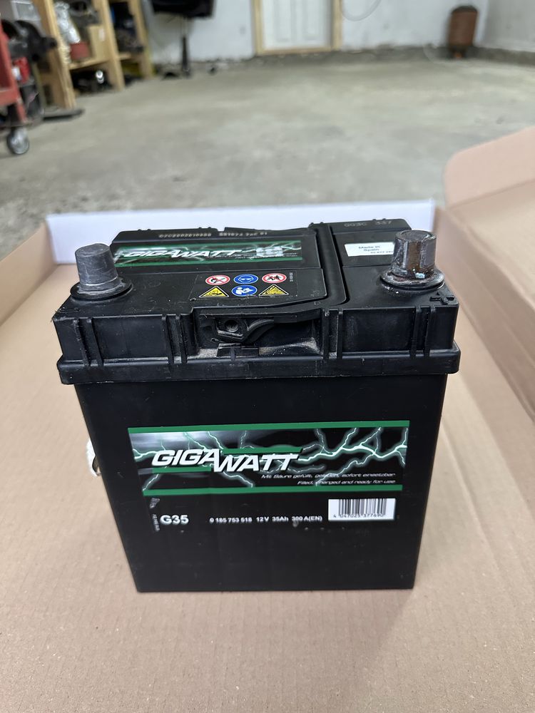 Акумулятор 12v Giga watt 35ah