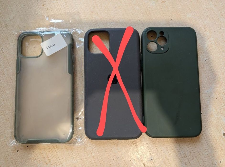Чохли на iPhone 11 pro, захисне скло.