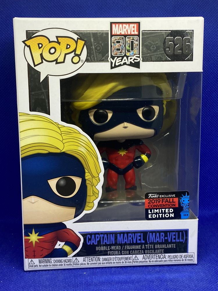 Funko pop Captain Marvel (Mar-vell) 526 Marvel Konwentowa