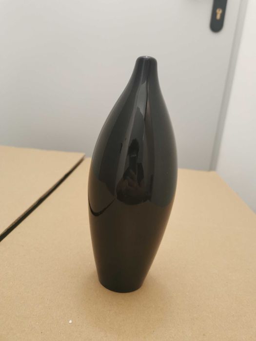 3 lampy wiszące czarna szkło nowoczesna