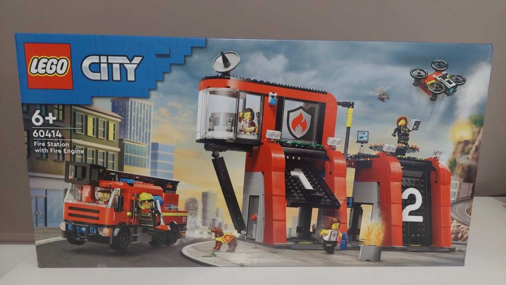 Quartel dos Bombeiros - Lego NOVO