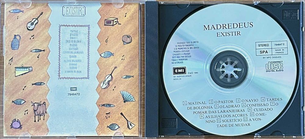 Madredeus - Existir - 1990 - CD
